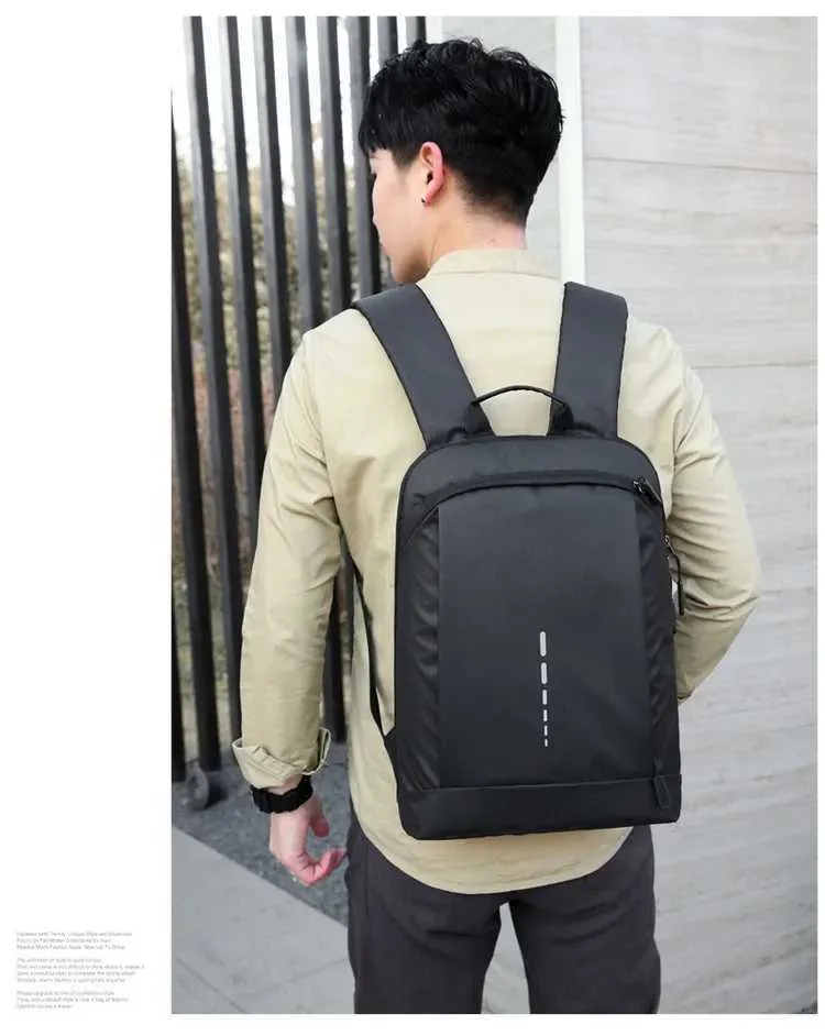 Sac à dos ultra léger et imperméable pour homme, sac à dos élégant pour ordinateur portable 15,6 pouces C241011C241011_voghion.com