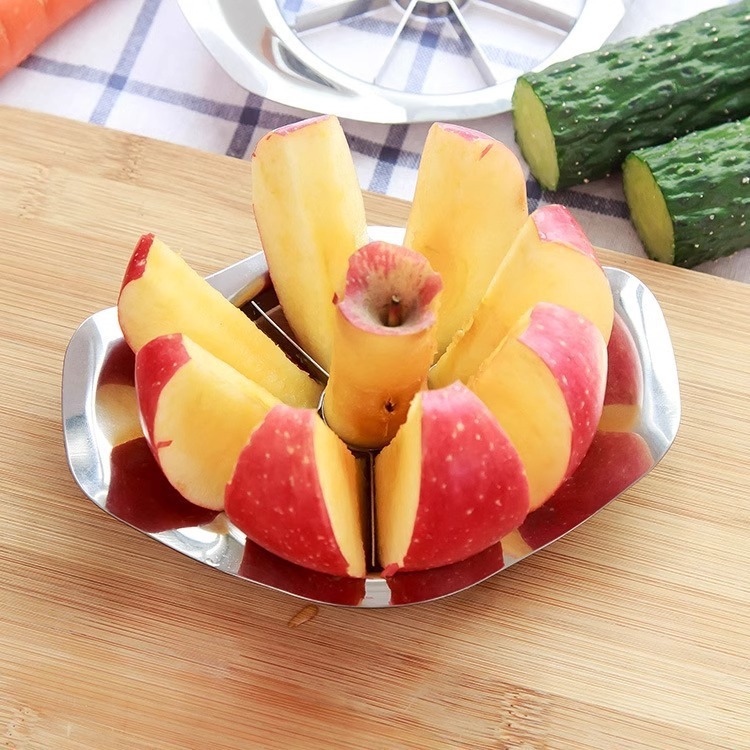 Cuchillo de corte de seguridad para frutas de acero inoxidable para cocina creativa, plato cortador, artefacto nuclear grande