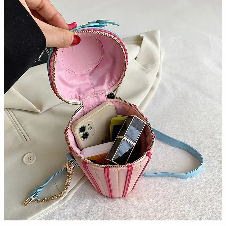 Borsa a tracolla a forma di gelato borsa donna chic e trendy_voghion.com
