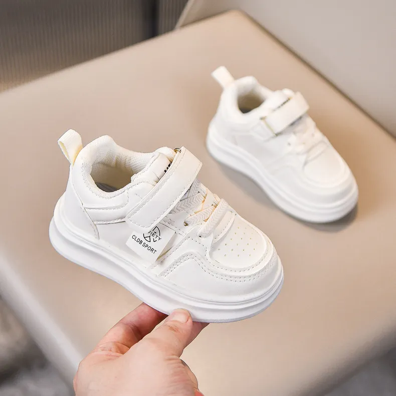 Kids Sneakers White Pink Black Children Casual Littlesprouts Boys Girls Toddler Outdoor Sports Trainers Shoes Sizes 22 -_desvips.com