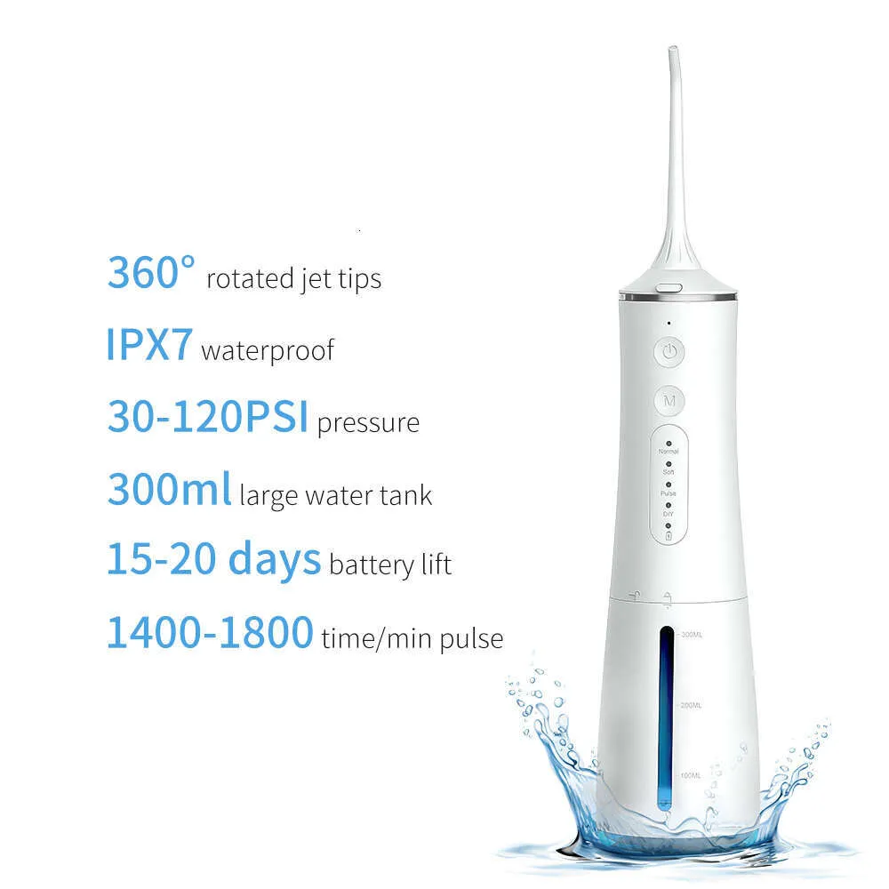 Travel Water Flosser - 4-Mode Portable Design_voghion.com
