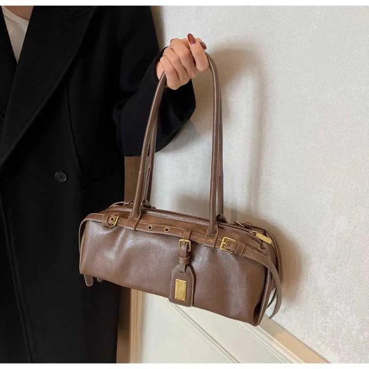 Pu-Kissentaschen für Frauen, einfarbig, weiches Leder, Schultertasche für Damen, vielseitige Schulranzen, Unterarmtaschen für Damen_voghion.com