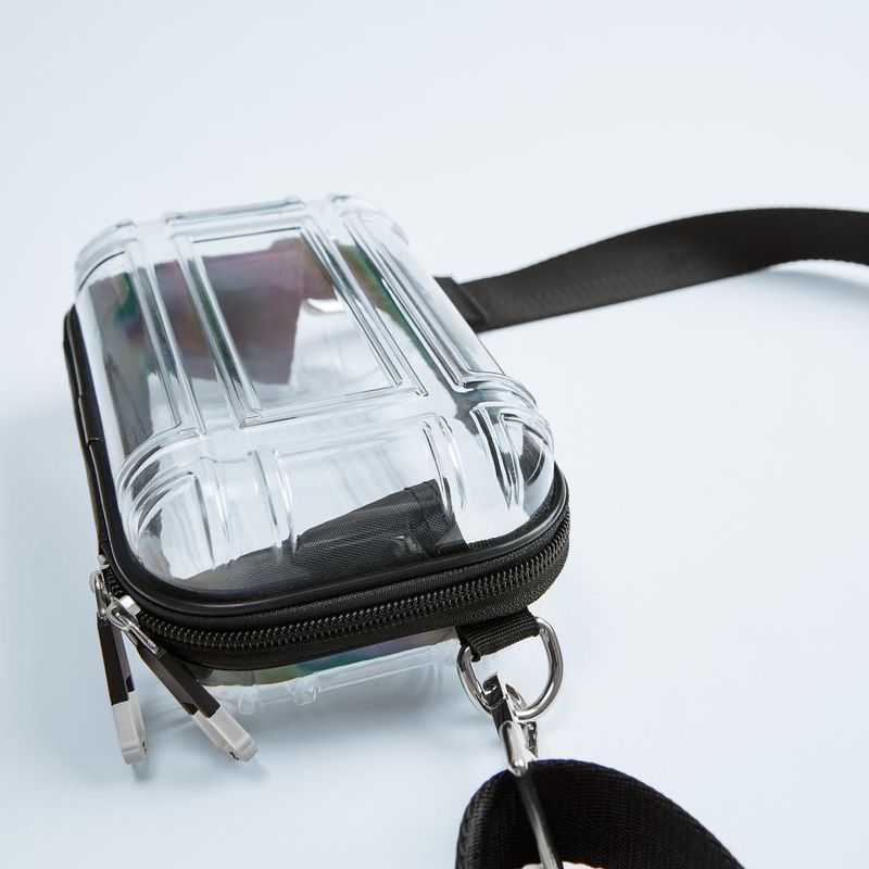 PVC-Box Umhängetasche für Frauen Transparent Acryl Taille Tasche Mode Dame Vintage Handtaschen Casual Einfache Messenger_voghion.com