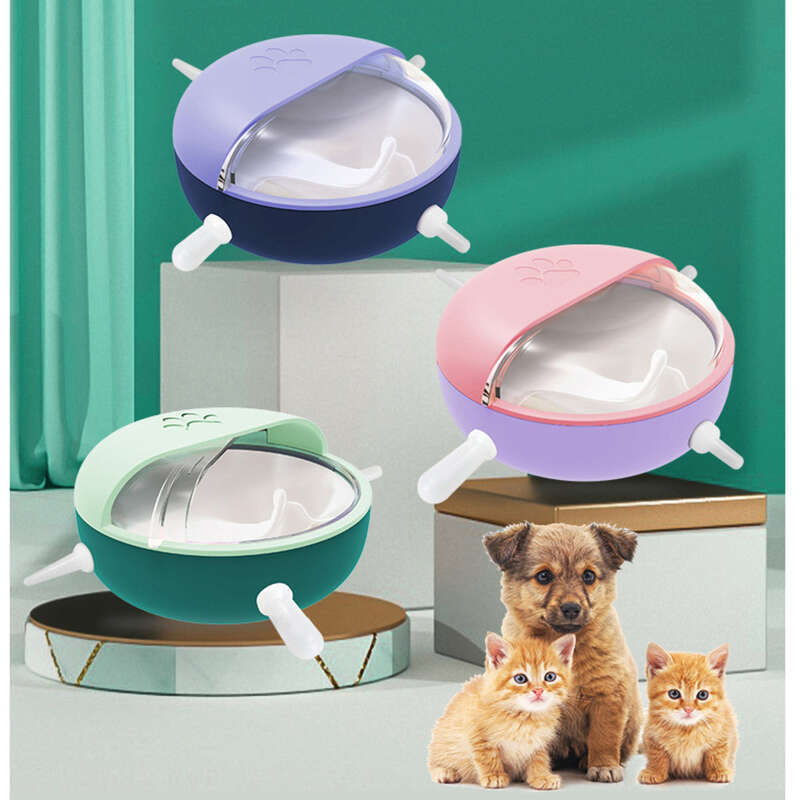 Botella para mascotas, gato, cachorro, hámster, dispositivo, tazón de plástico multifuncional, gatitos y cachorros lactantes, leche para beber_voghion.com