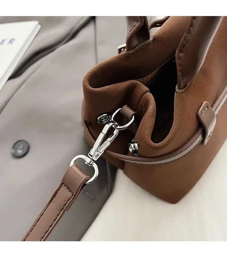 Borse firmate di marca, mini borsa a tracolla morbida e solida, da donna, casual, per pendolari, grande capacità, a secchiello, da donna, a spalla_voghion.com