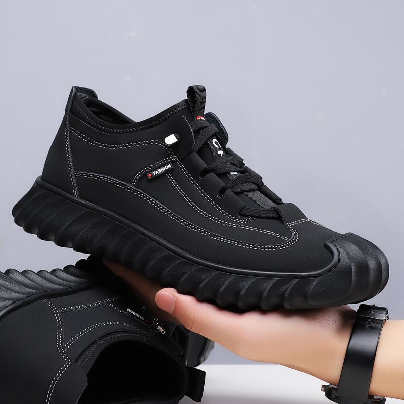 Vier seizoenen reizen buitensport vrijetijds leren heren, slijtvaste en antislip wandelschoenen, ademende zachte zool_voghion.com