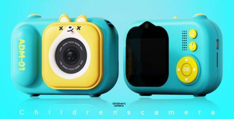 Produs nou 2025: Mini cameră digitală HD pentru copii, pentru studenți, cameră DSLR micro mică cu suport_voghion.com