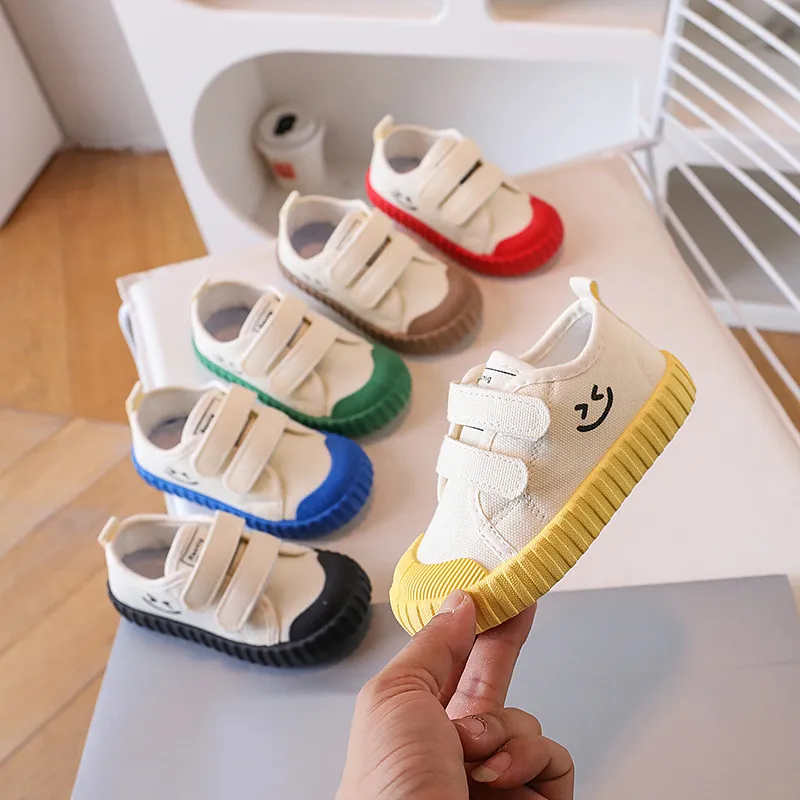 Classic Children For Kids Sport Breathable Boys Sneakers Tendon Girls Flat Solid Color Child Casual Canvas Shoes Sizes_voghion.com