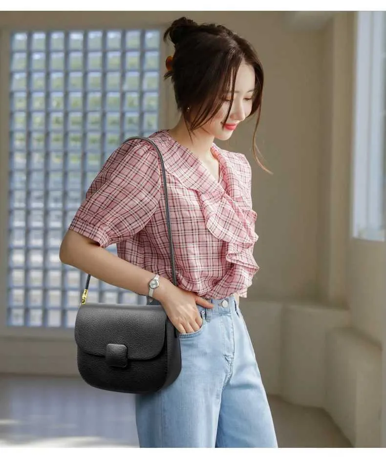 Borsa a tracolla donna elegante borsa a spalla messenger bag_voghion.com