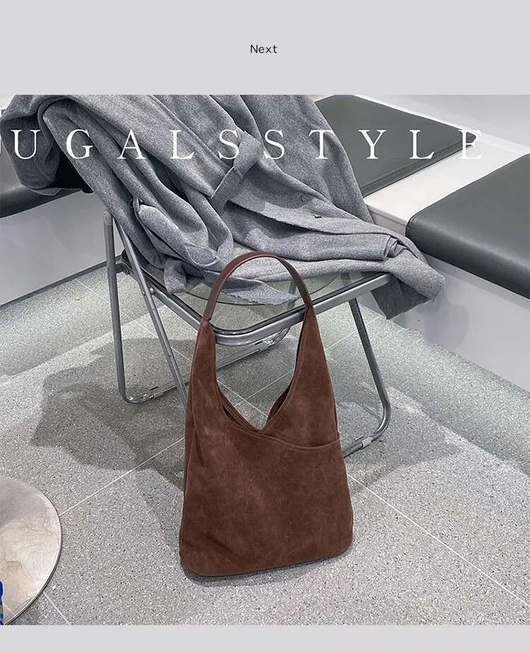 Herbst Winter Veet Eimer Große Kapazität Mode Frauen Handtasche Dame Geldbörse Schulter Weibliche Casual Tote Tasche Achselhöhle_voghion.com