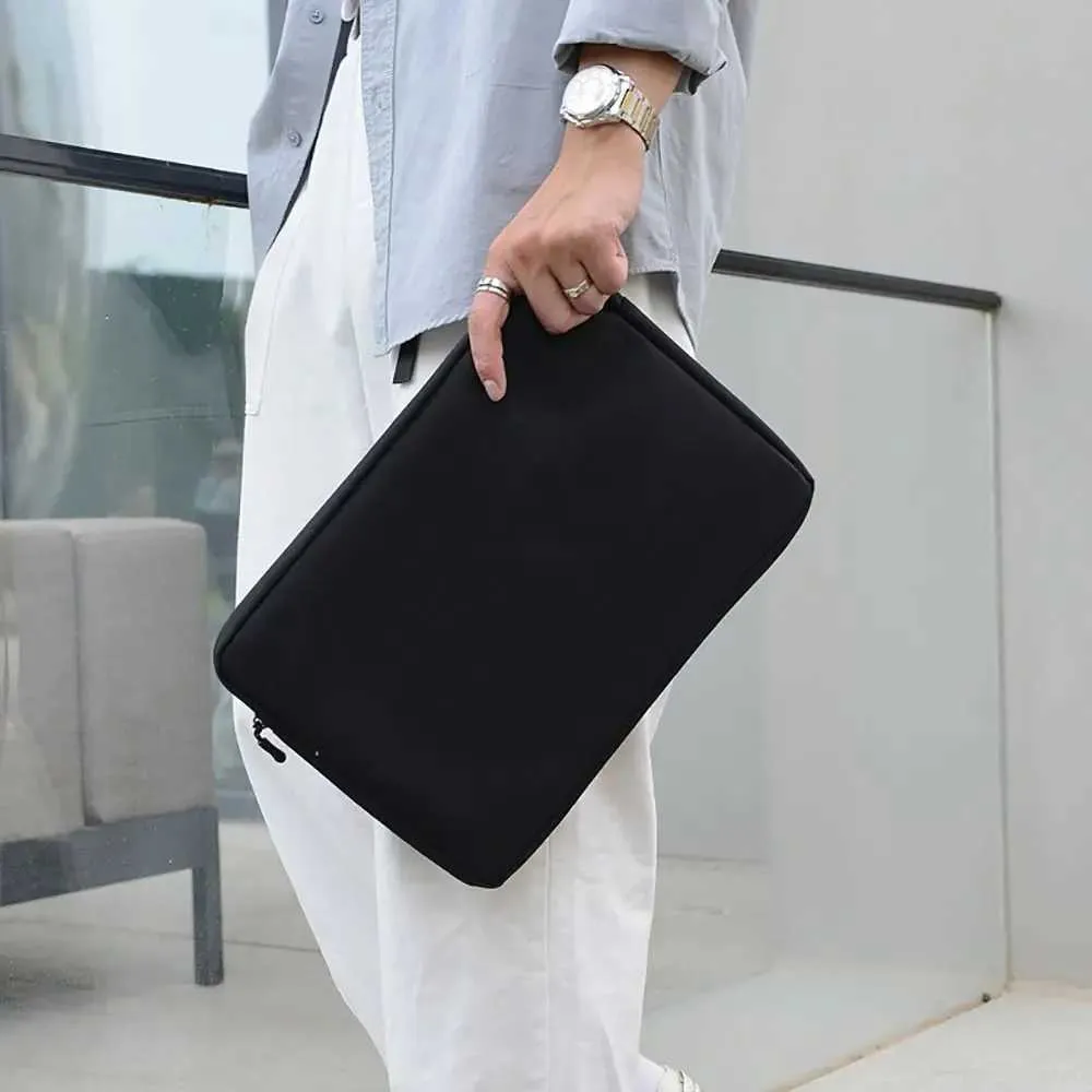 Geantă de mână pentru laptop de 11 13 15 inch, husă pentru ultrabook, husă pentru notebook, husă rezistentă la șocuri pentru afaceri_voghion.com