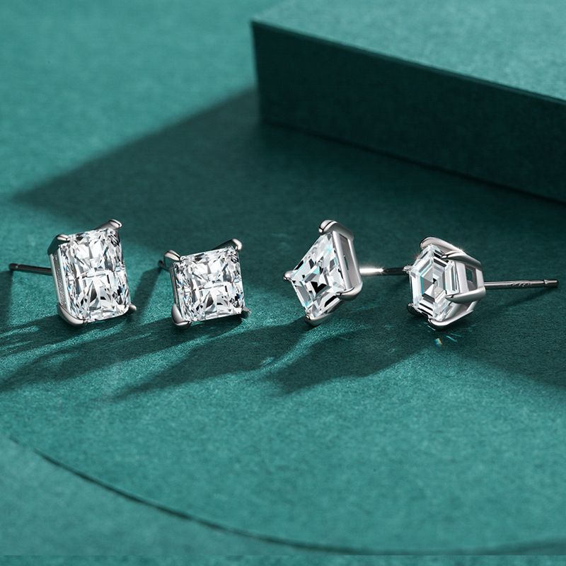 Tancise Sier Zircon Drop örhängen för kvinnor Bröllopsfest presenter_voghion.com