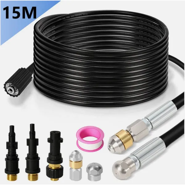 Kit déboucheur de canalisation pour nettoyeur haute pression_voghion.com