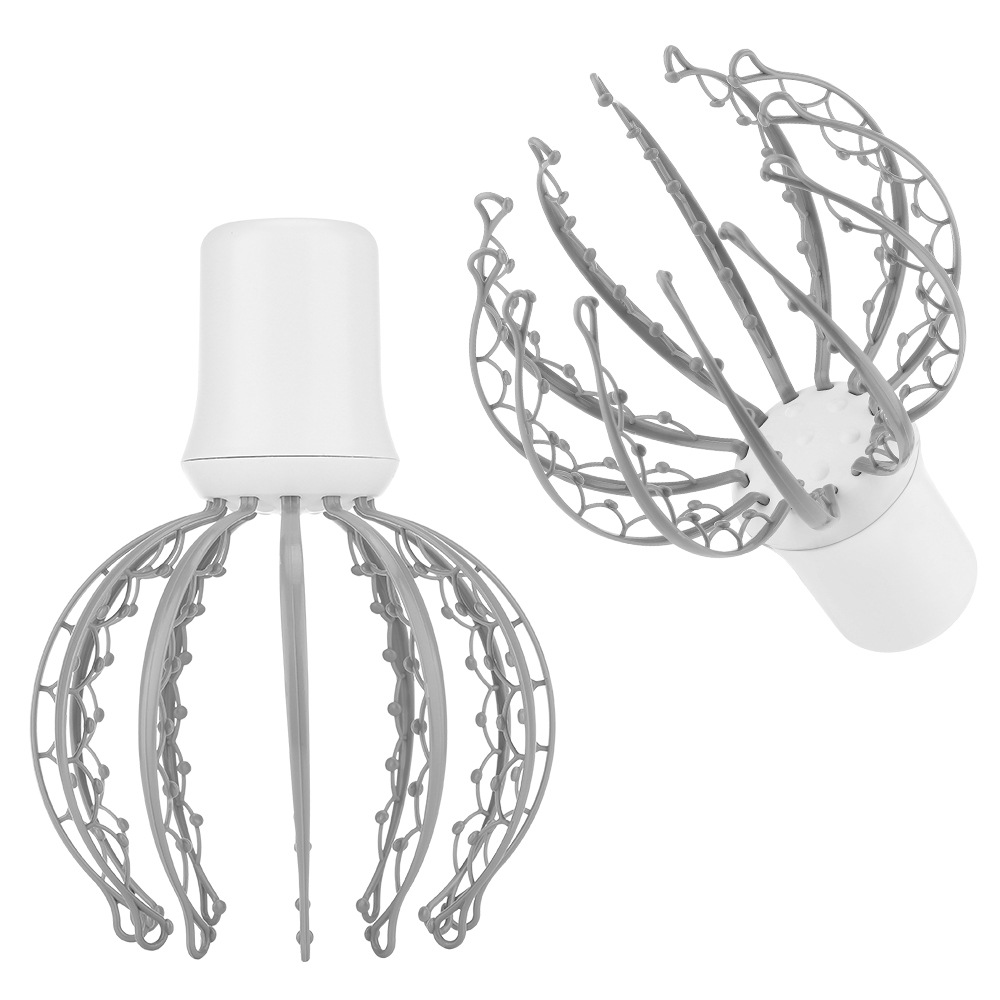 Octopus massage claw multifunctional electric head massager intelligent meridian dredging headache relief_voghion.com