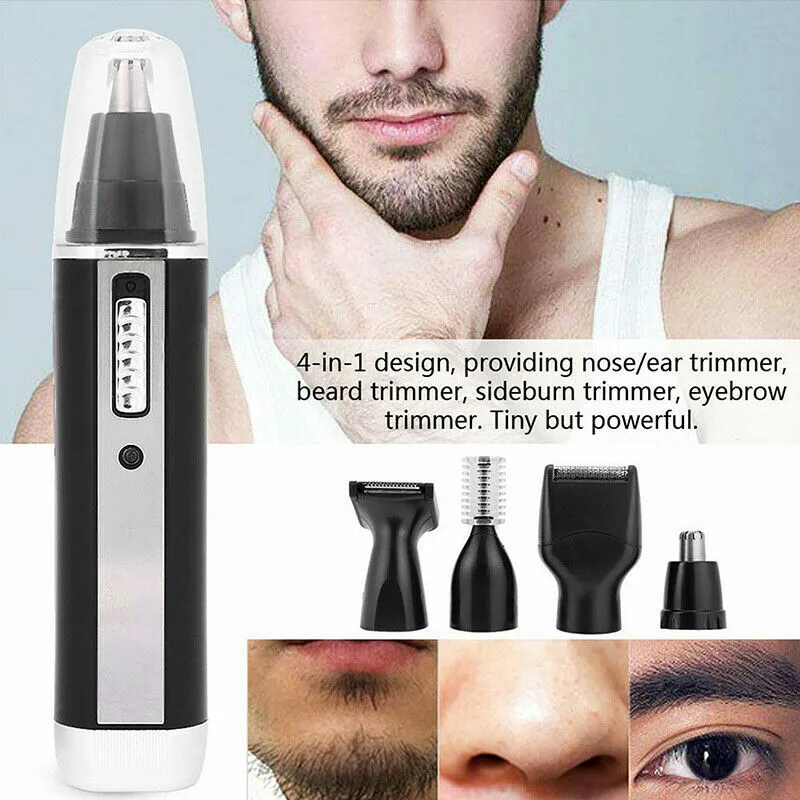 4-in-1 Rechargeable Trimmer For Men/women's Facial Hair Grooming_voghion.com