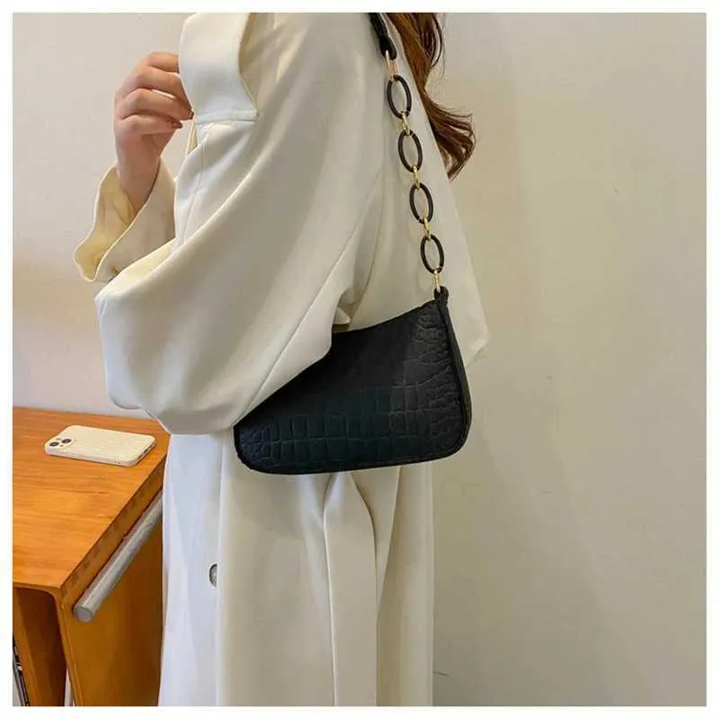 Einfach Tote-Taschen fir Wen Nei Trendy Vintage Handtaschen Hot s Fem Kleng Subaxillär Casual Mini Shoder Taschen Y241026_voghion.com