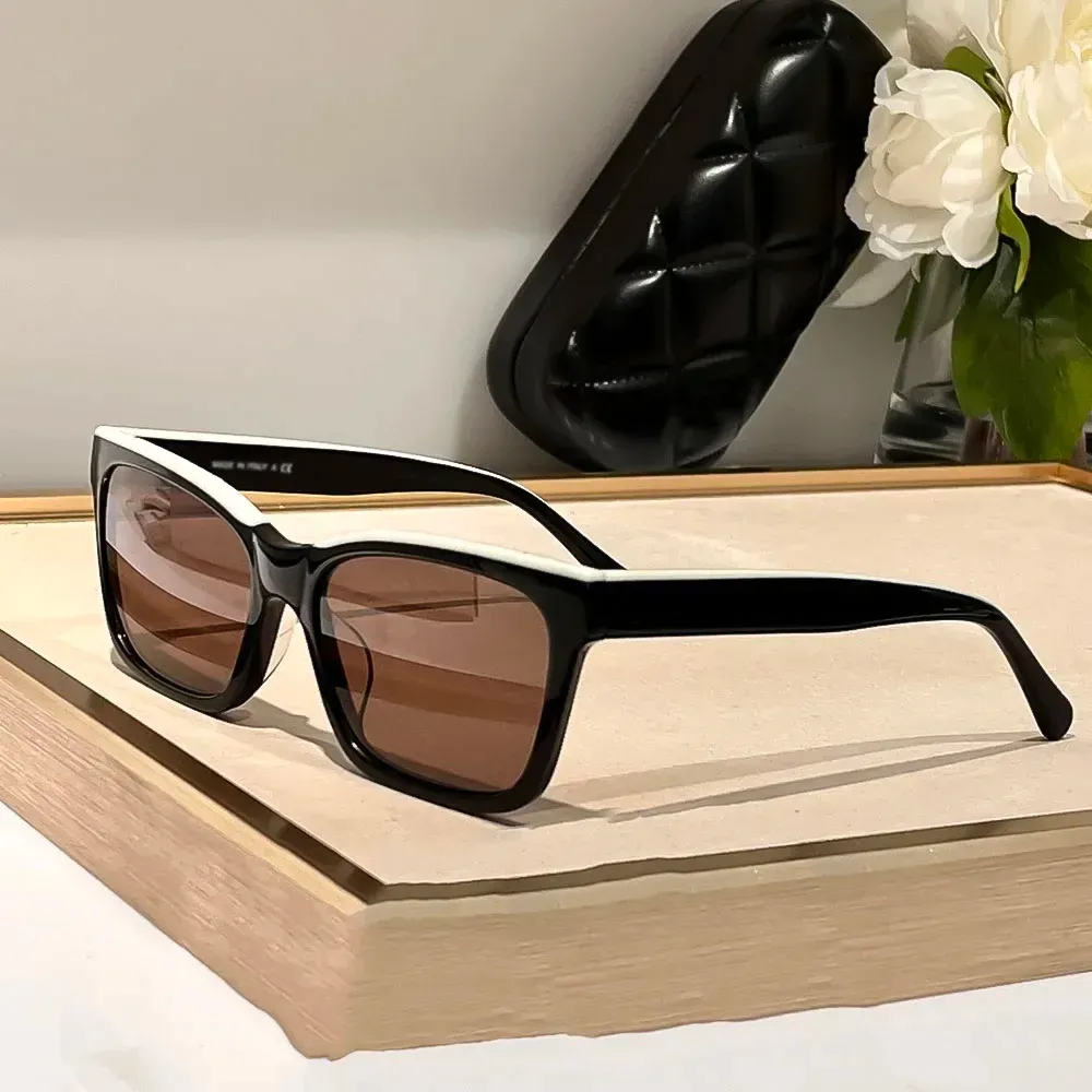 Gafas de sol mujer irregulares redondas elegantes para conducir_voghion.com