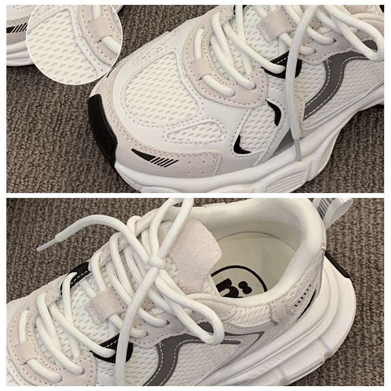 Zapatillas de walking para mujer deportivas malla transpirable_voghion.com