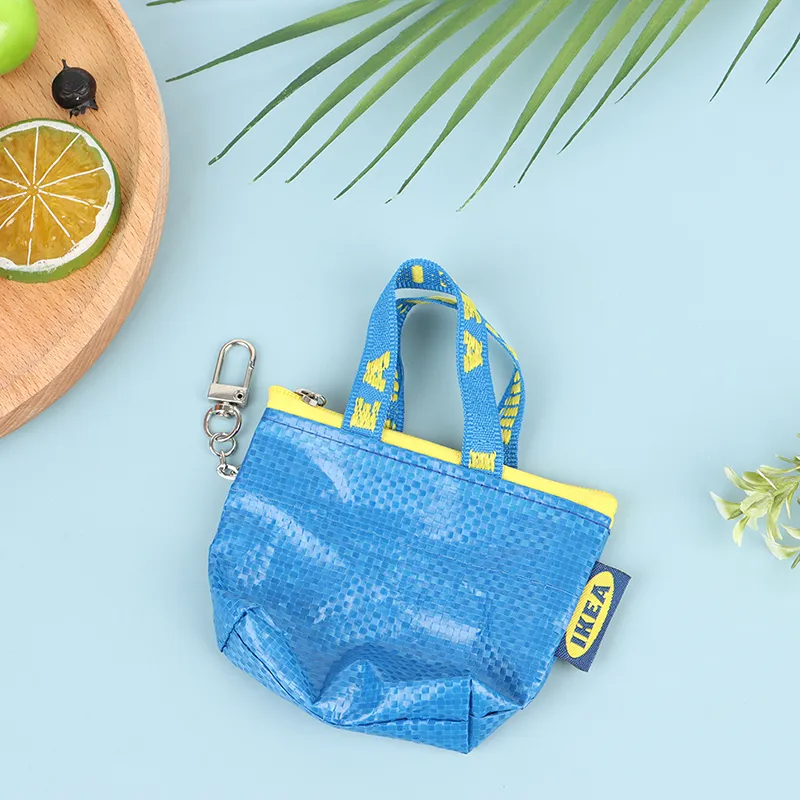 Frauen Mode Geldbörse Mini Brieftasche Geld Beutel Schlüsselring Karte Halter Zip Tasche 1PC_voghion.com