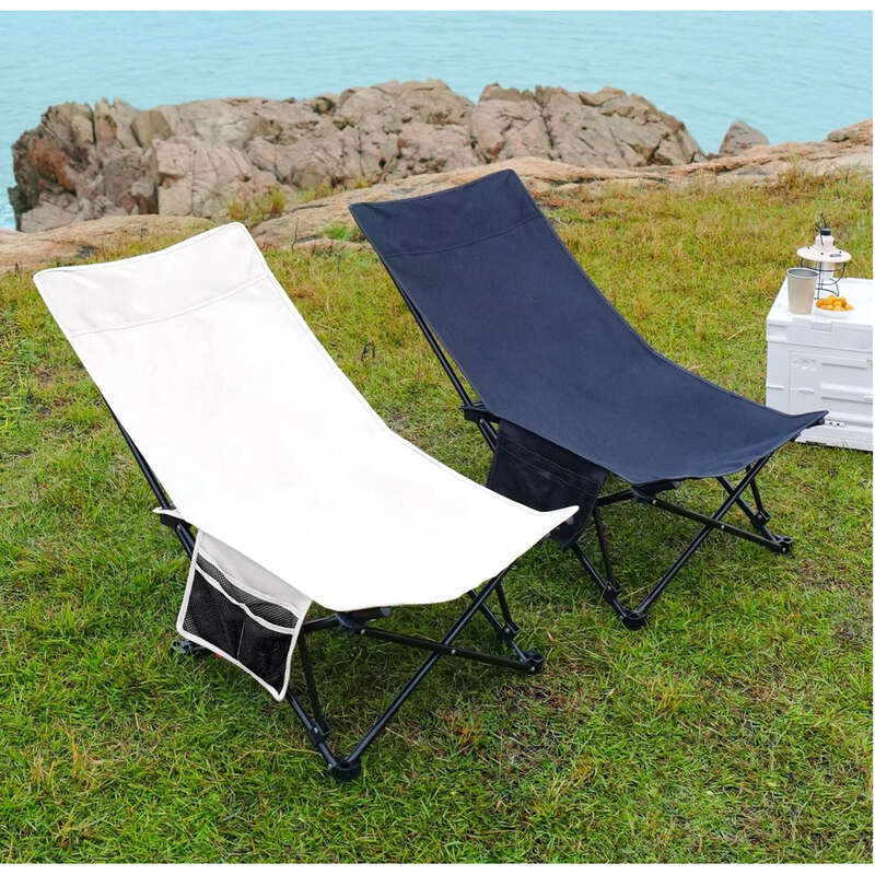 Outdoor Folding Lounge Portable Ultra Light Fishing Beach Camping, Sitting And Lying Dual-purpose Low Legged Chair,_voghion.com