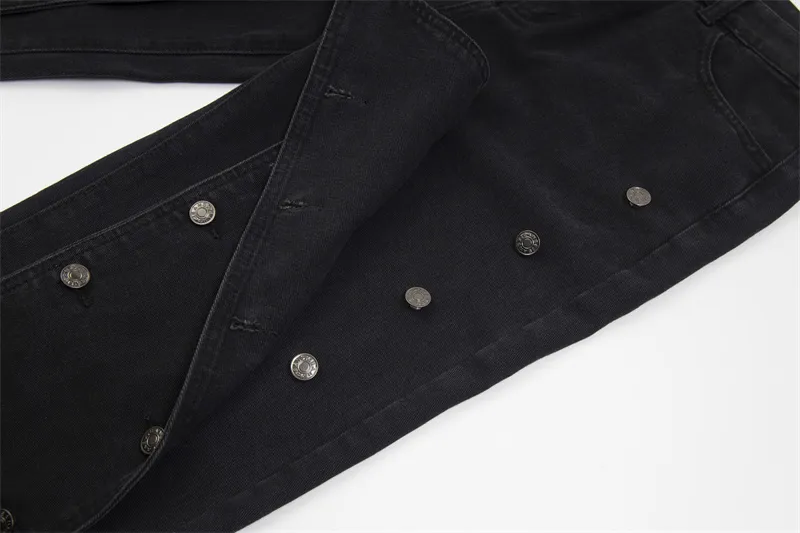 Nuovo Y/project Patchwork Lavato Jeans Pantaloni Uomo Donna Casual Pantaloni della migliore qualità_voghion.com