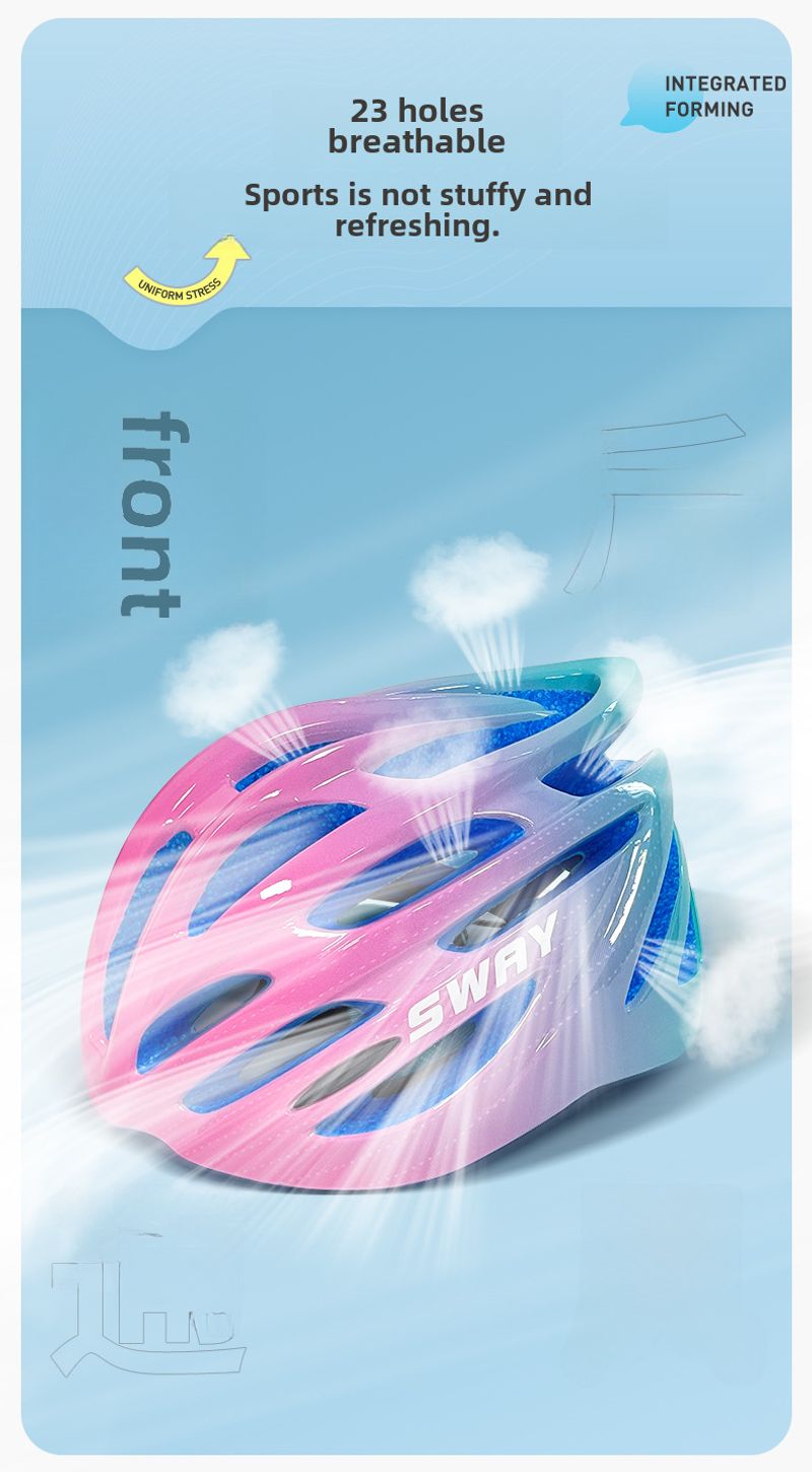 Bicicletta uomo e donna generale professionale equitazione skateboard bambini montagna strada all'aperto casco di sicurezza_voghion.com