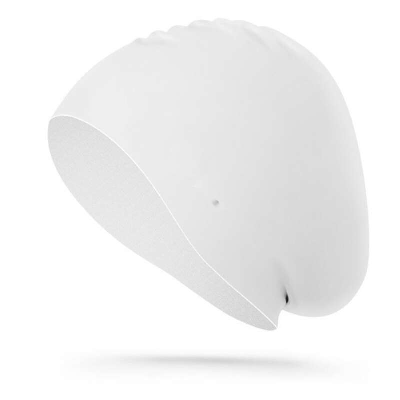 WAVE Modischer wasserdichter Silikon-Sport-Schwimmhut für Erwachsene mit langem Haar, Unisex-Gehörschutz_voghion.com