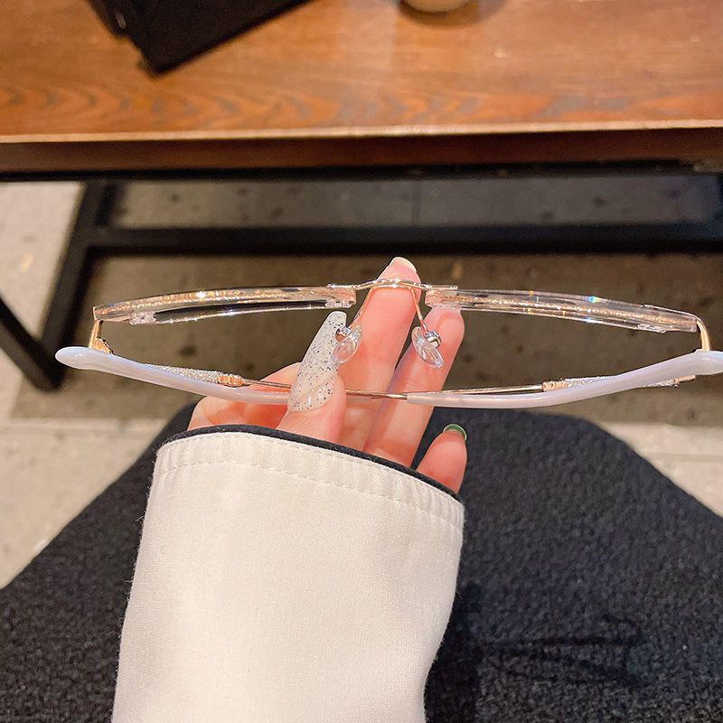 New style fashion ladies starlight anti blue light vibrato reading glasses eye protection_voghion.com