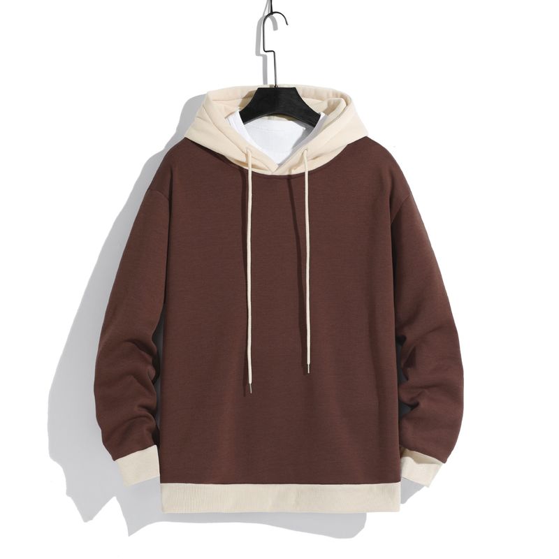 Neue modische Kapuzenpullo für Herren im Frühling und Herbst, westlichter Freizeitsport, altersreduzierender_voghion.com