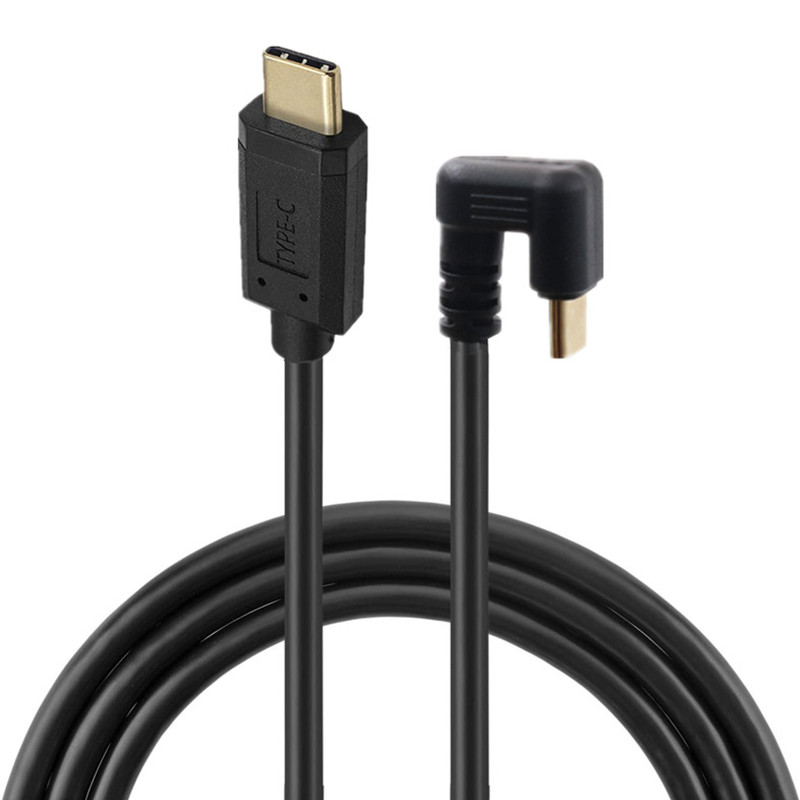 USB 3.1 tip C muški-ženski 4K 60Hz kabel za punjenje U-oblikovani USB-C 180 stupnjeva 10 Gbps audio video kabel 0,3 m 0,6 m 1 m 1,8 m_voghion.com