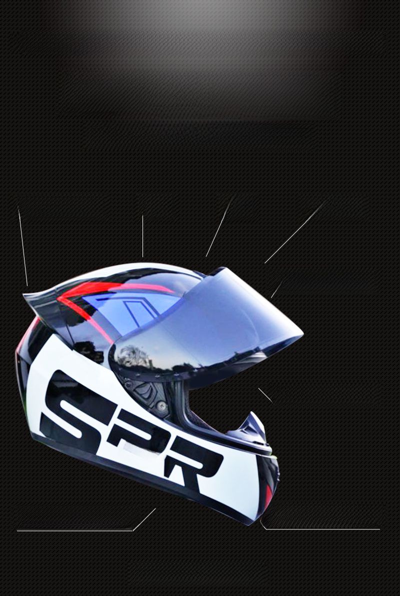 Casco integrale universale per auto elettrica premium transfrontaliera da uomo e da donna, estivo, quattro stagioni_voghion.com