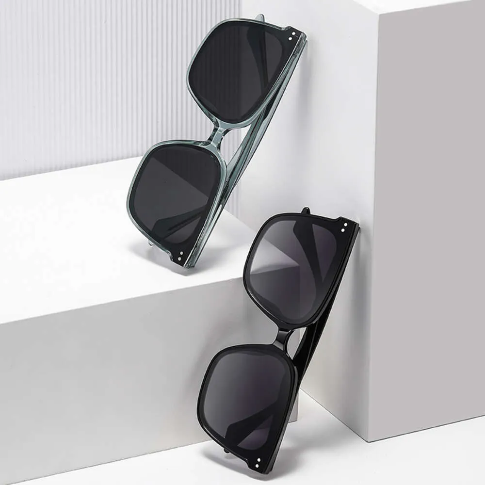TR Polarized Large Frame Acetate Needle Arms Sunglasses_voghion.com
