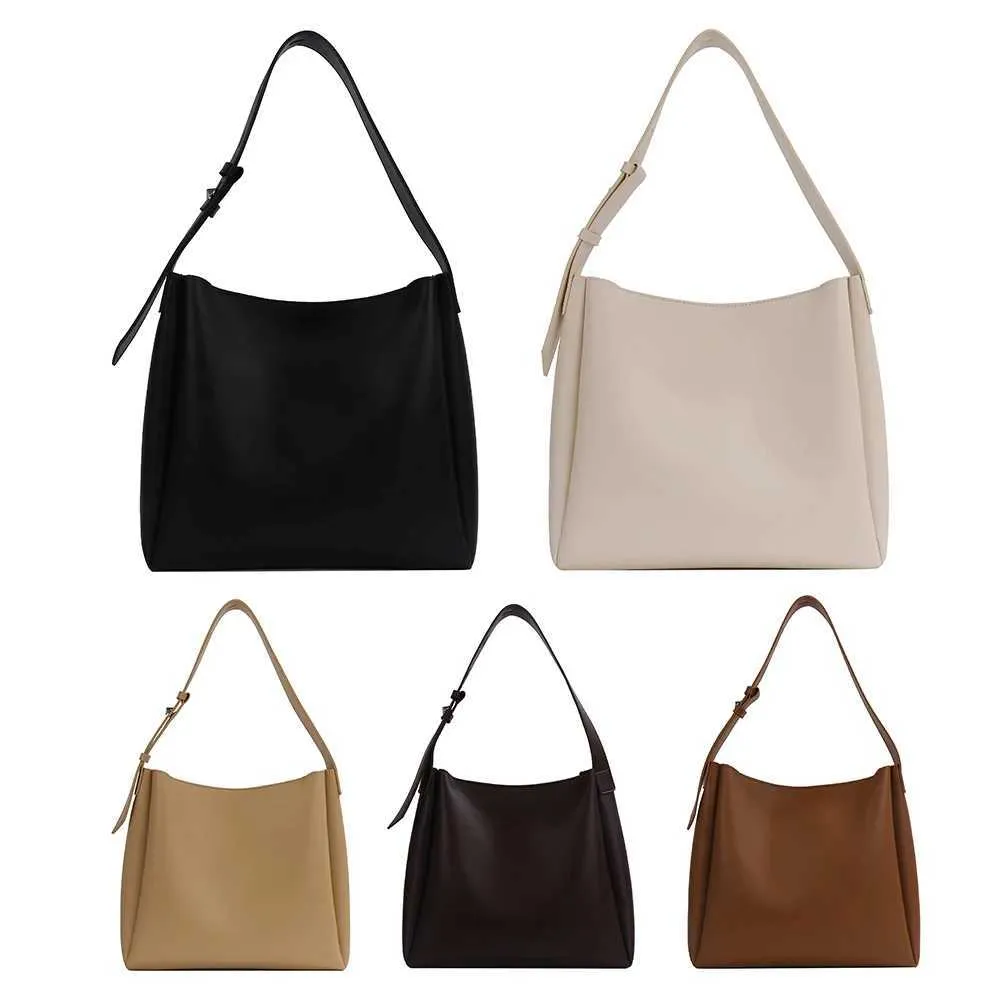 Borsa a tracolla grande capacità in pelle da donna, borsa casual a tracolla, borsa hobo e pochette, set autunno inverno Ba241106_voghion.com