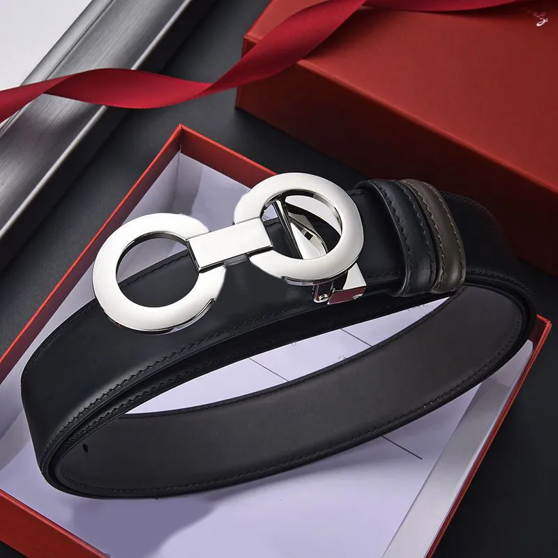 Active Fashion Ceinture Head Litchi Quiet Belts Toller klassischer Designergürtel für Herren Cintura Uomo Wendbar Verstellbar_voghion.com