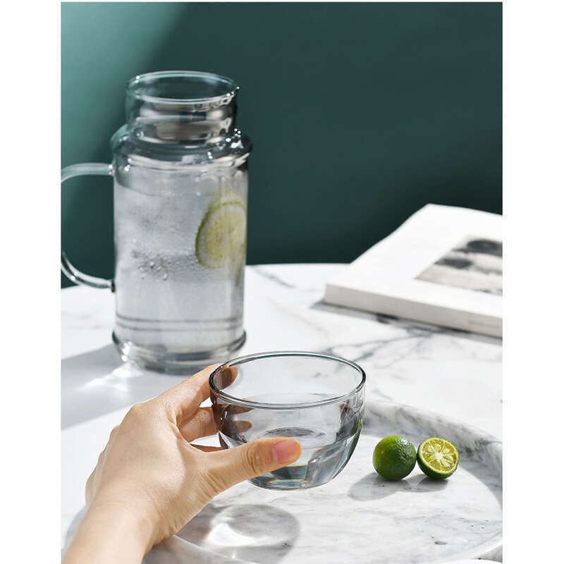 【Recensione del marchio 5.795 milioni+】 Tazza in vetro borosilicato ad alta resistenza al calore con grande capacità per una persona per bere,_voghion.com