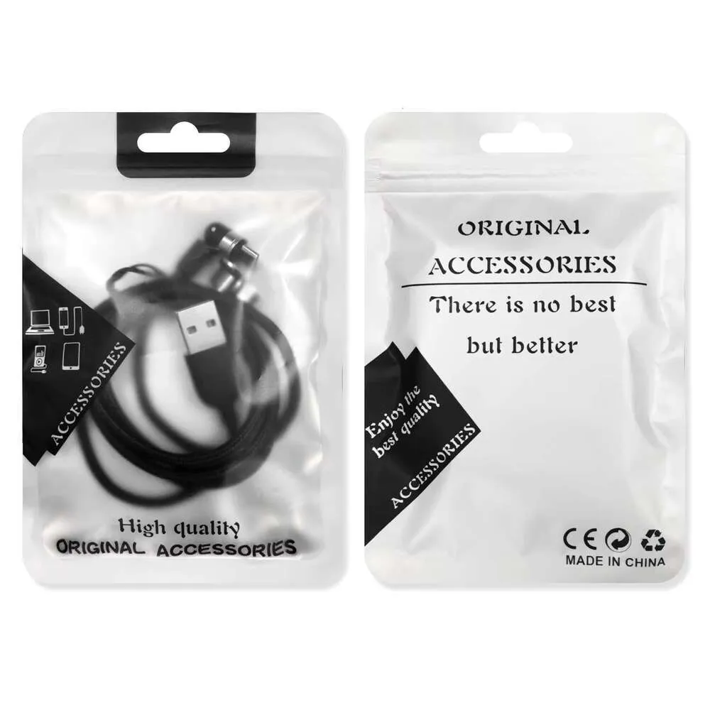 Mobile Accsori 540 Rotating LED Wing Magnetic Charging Cable, Phone Light Emitting USB Cable Charger For Mobile_voghion.com