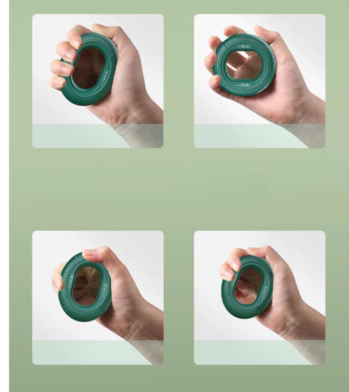 Ring Adjustable Silicone Force Device Strength Rehabilitation Training Fitness Equipment Large Grip Ball_voghion.com