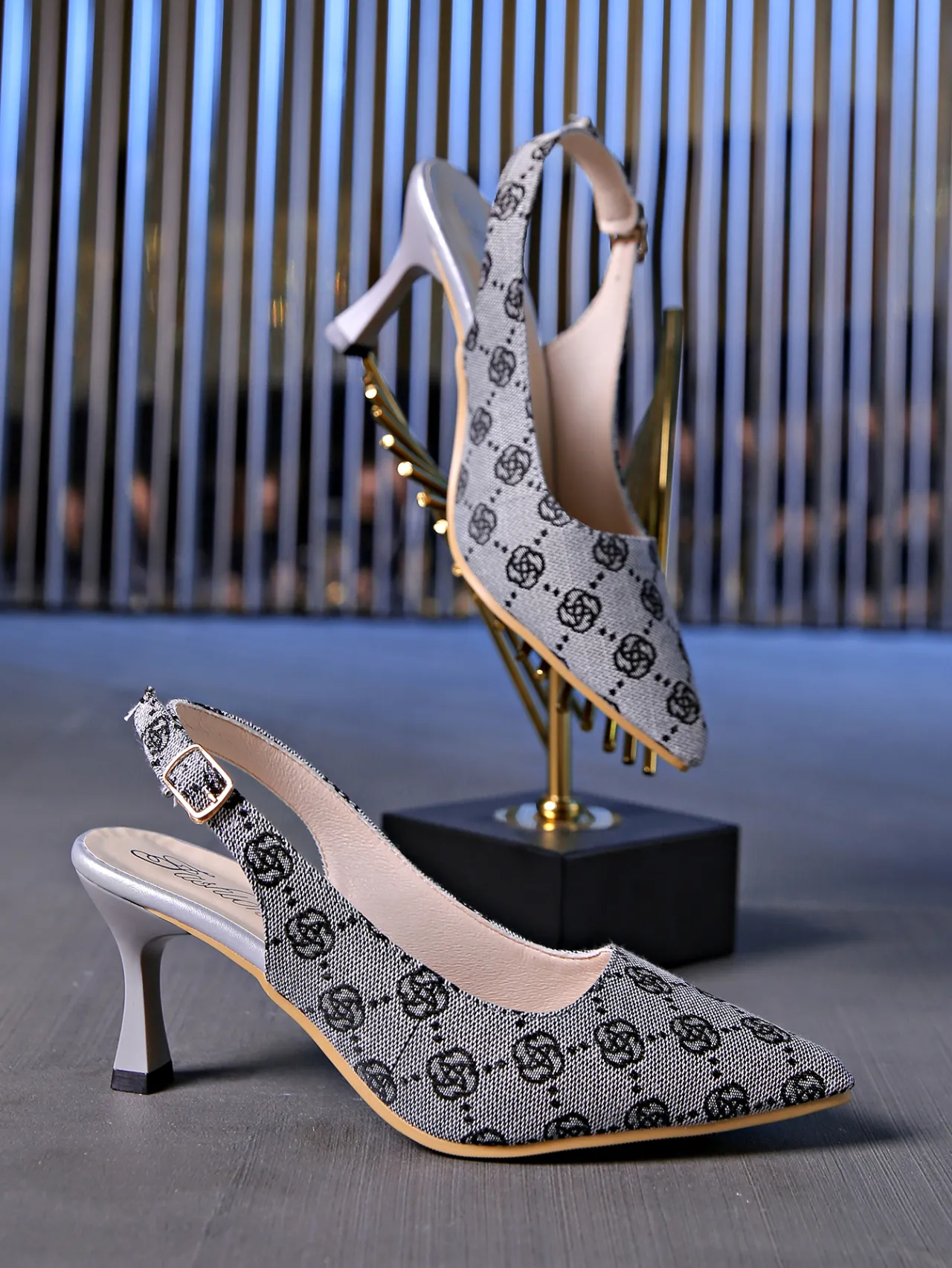  High Heels Sandals Women 2024 Summer Pointed Toe Ankle Straps Pumps Woman Plus Size 42 Thin Heeled Party Shoes_voghion.com