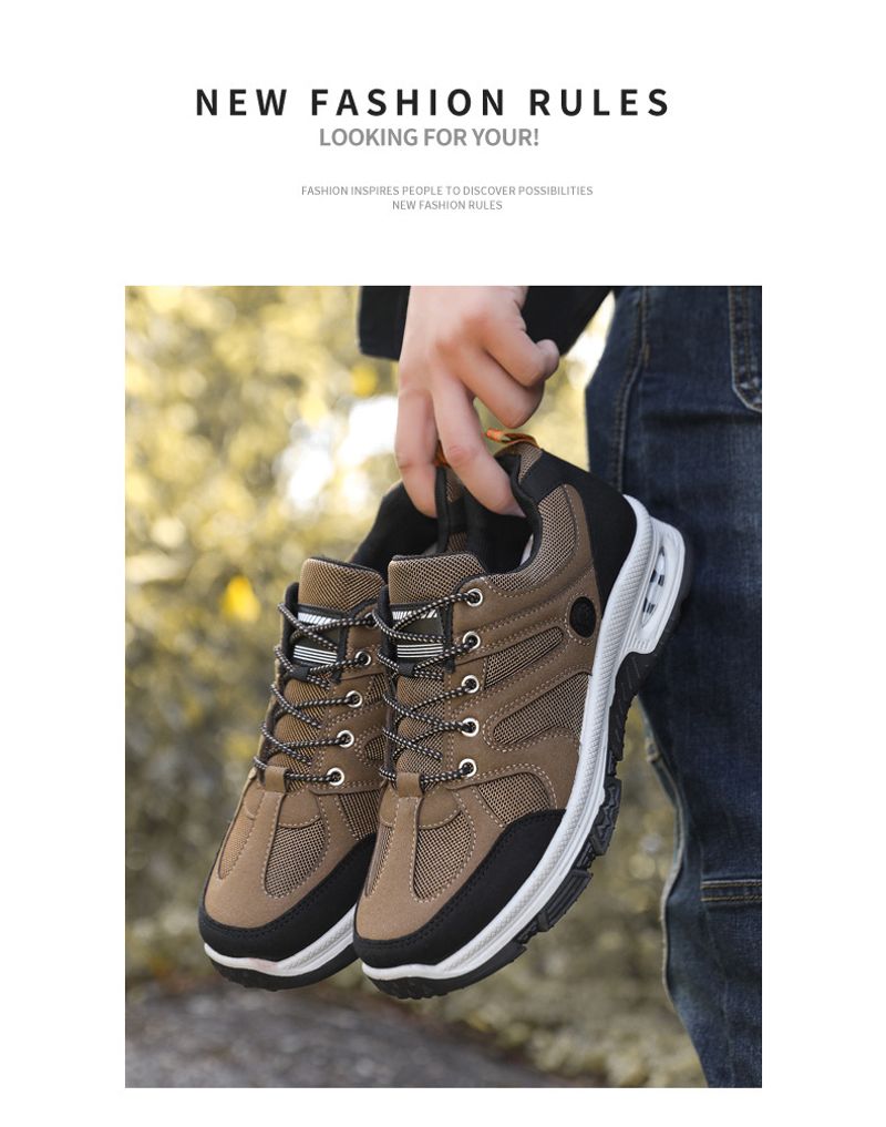 Herrenschuhe Herren Sportschuhe Frühling en Herbst alle Mode Wanderschuhe niedrige Hilfe Arbeitsschuhe Freizeitschuhe_voghion.com