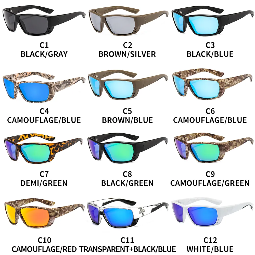Men and Women Sunglasses Outdoor Shades Polarized Sun Beach Surfing Sports Glasses UV400 Goggles_voghion.com
