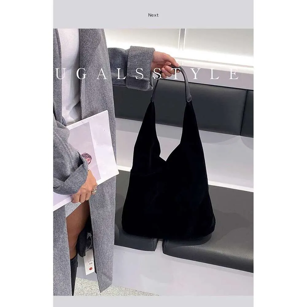 Herbst Winter Veet Eimer Große Kapazität Mode Frauen Handtasche Dame Geldbörse Schulter Weibliche Casual Tote Tasche Achselhöhle_voghion.com