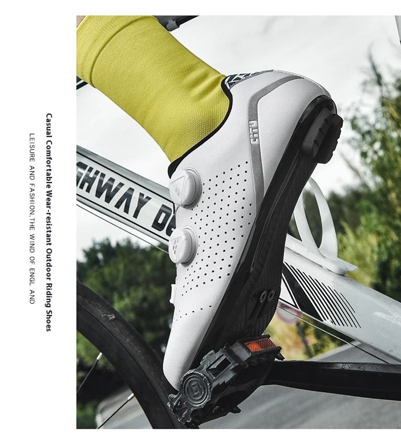 Käschte Leeschtung Männer a Fraen Self-locking Strooss flaach Sport Mountain Vëlo Offroad Schong, D343_voghion.com