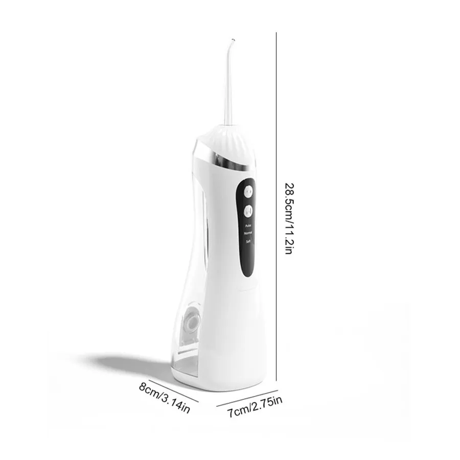 IPX6 Water Flosser - 200mL Tank, Ultrasonic Cleaning, 5 Modes_voghion.com