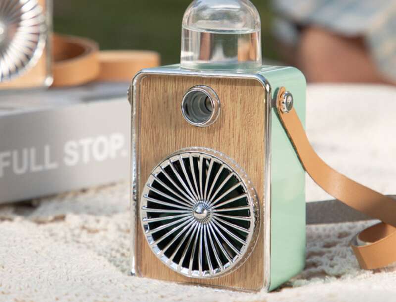 Ventilatore portatile a lunga durata per il collo, piccolo, con ricarica USB, per studenti, mini, spray rigenerante per l'aria._voghion.com
