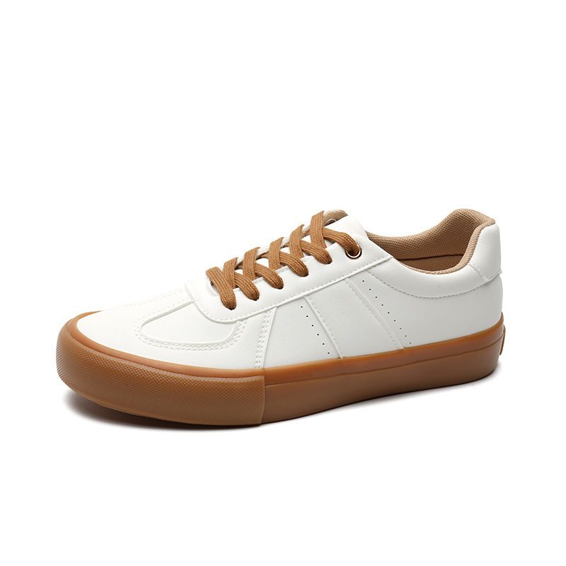 Frühling Neue Ankunft Mikrofaser Leder Vintage Paar der Training Schuhe_voghion.com