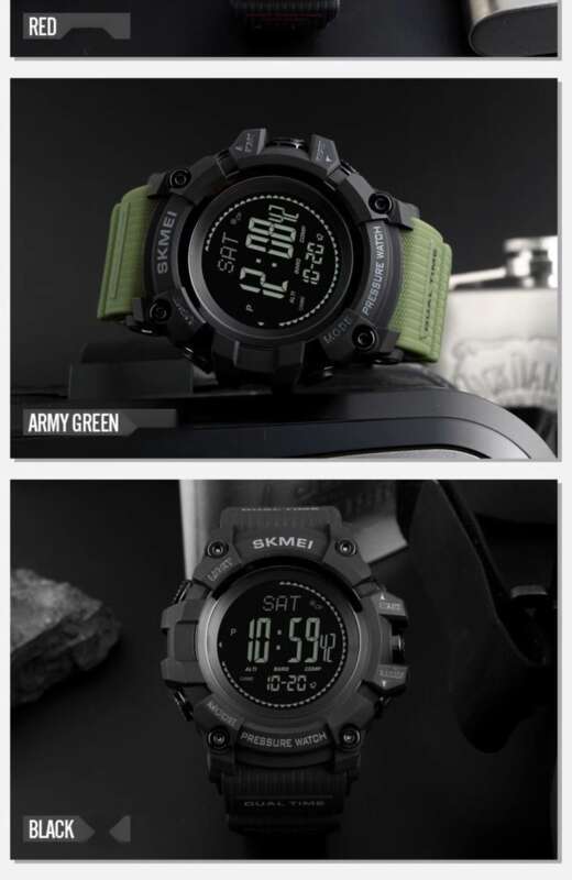 2024 New Outdoor Electronic Watch Compass Tactical Military Training Special Athlete Running Waterproof Student_voghion.com