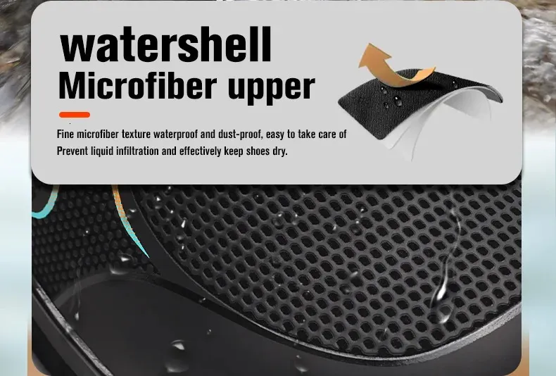 Chaussures de sécurité imperméables pour hommes, bout en acier, protection à coussin d'air et bouton rotatif, pointure 47/48, 250402_voghion.com