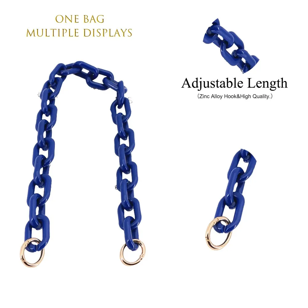 Portafoglio spesso colorato di ricambio per borsa O Bag accessori per borse acriliche catena 241028_voghion.com