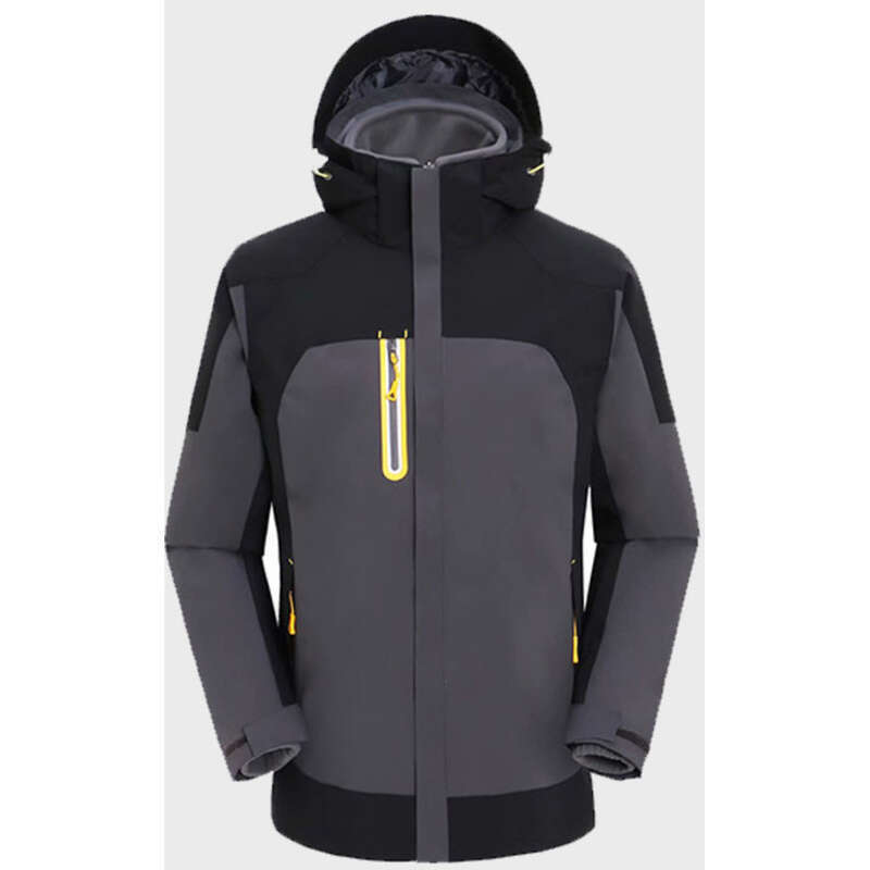 Men's And Women's Three In One Thermal, Windproof, Waterproof Outdoor Printed Embroidery_voghion.com