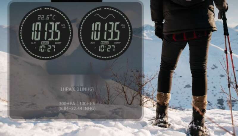 2024 New Outdoor Electronic Watch Compass Tactical Military Training Special Athlete Running Waterproof Student_voghion.com